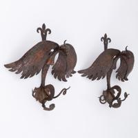 Pair of Dragon Wall Ornaments , Sculptures, Manner of Addison Mizner - Sold for $2,816 on 10-11-2026 (Lot 610).jpg